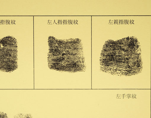 Fingerprint stamp